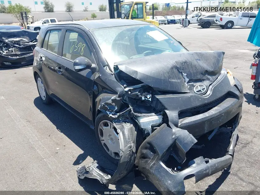 2014 Scion Xd VIN: JTKKUPB46E1045668 Lot: 45586398