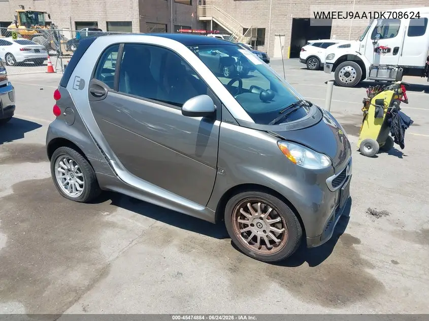 2013 Smart Fortwo Electric Drive Passion VIN: WMEEJ9AA1DK708624 Lot: 45474884