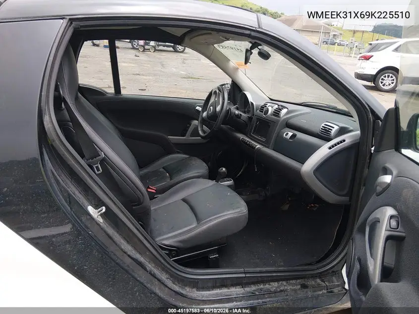 2009 Smart Fortwo Brabus/Passion VIN: WMEEK31X69K225510 Lot: 45197583