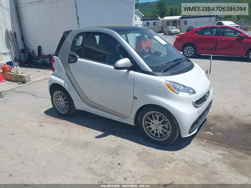 2013 Smart Fortwo Passion VIN: WMEEJ3BA7DK586394 Lot: 45274208