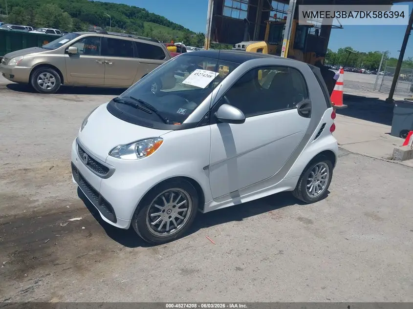 2013 Smart Fortwo Passion VIN: WMEEJ3BA7DK586394 Lot: 45274208
