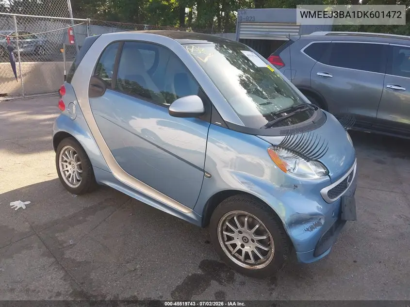 2013 Smart Fortwo Passion VIN: WMEEJ3BA1DK601472 Lot: 45519743