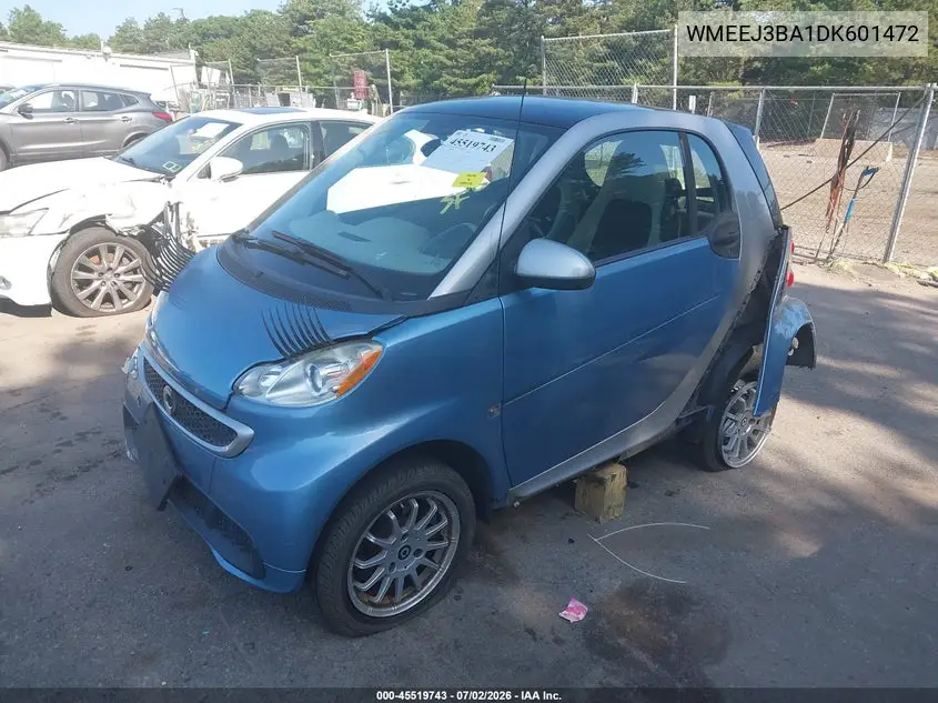 2013 Smart Fortwo Passion VIN: WMEEJ3BA1DK601472 Lot: 45519743