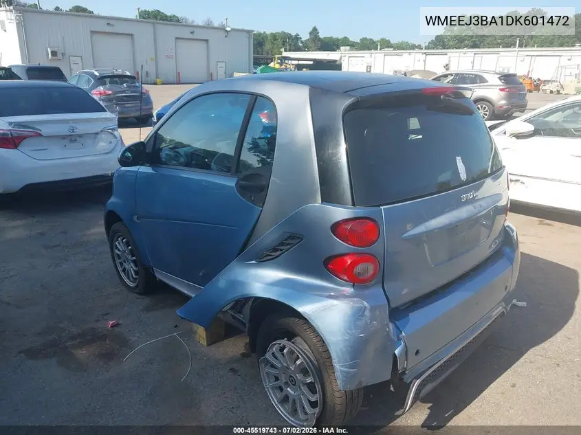2013 Smart Fortwo Passion VIN: WMEEJ3BA1DK601472 Lot: 45519743