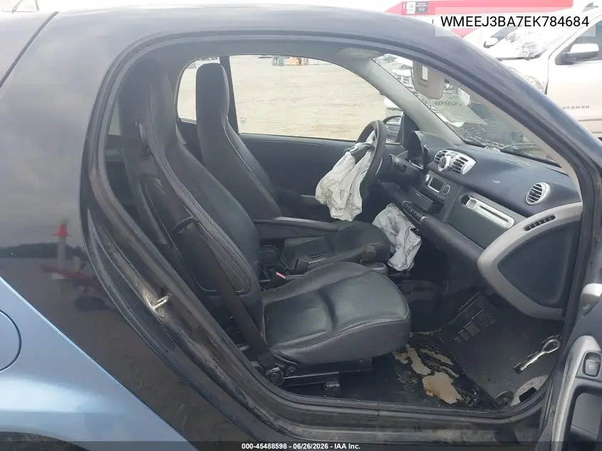 2014 Smart Fortwo Passion VIN: WMEEJ3BA7EK784684 Lot: 45488598