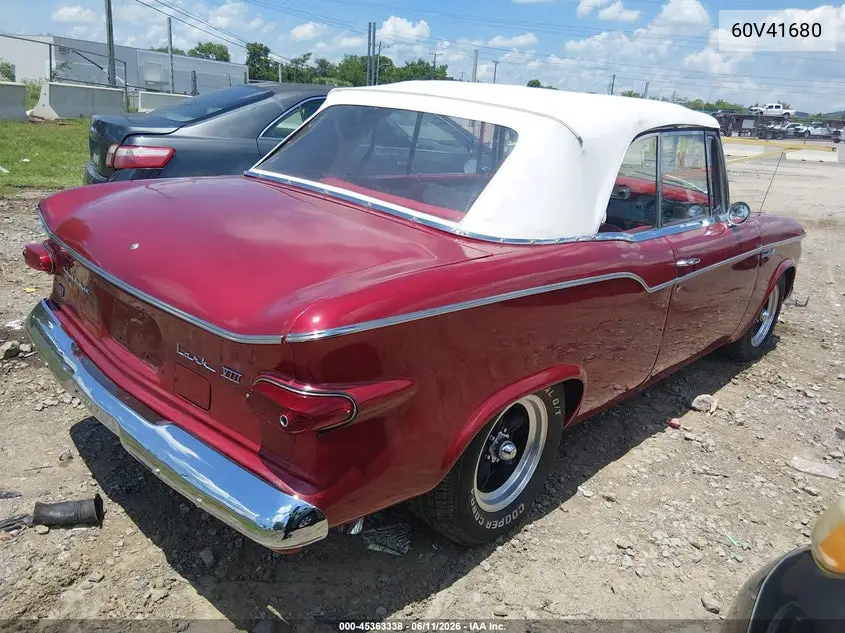 1960 Studebaker Lark Convertable VIN: 60V41680 Lot: 45363338