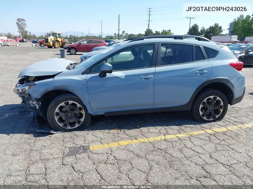 2023 Subaru Crosstrek Premium VIN: JF2GTAEC9PH243026 Lot: 45401041