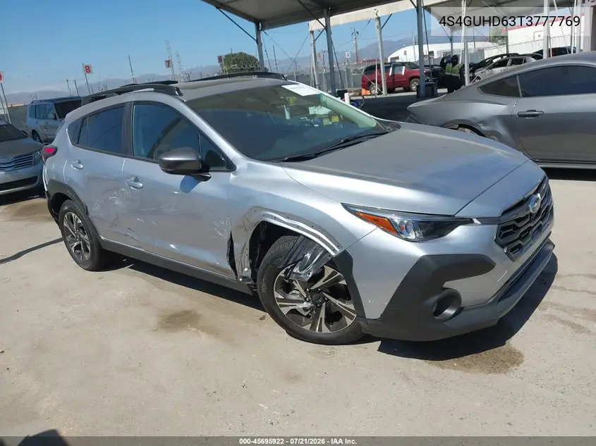 2026 Subaru Crosstrek Premium VIN: 4S4GUHD63T3777769 Lot: 45695922