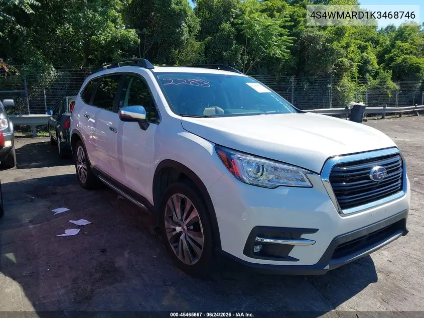 2019 Subaru Ascent Touring VIN: 4S4WMARD1K3468746 Lot: 45465667