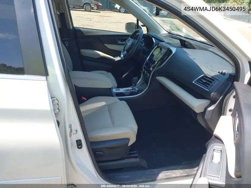 2019 Subaru Ascent Limited VIN: 4S4WMAJD6K3450495 Lot: 45504377