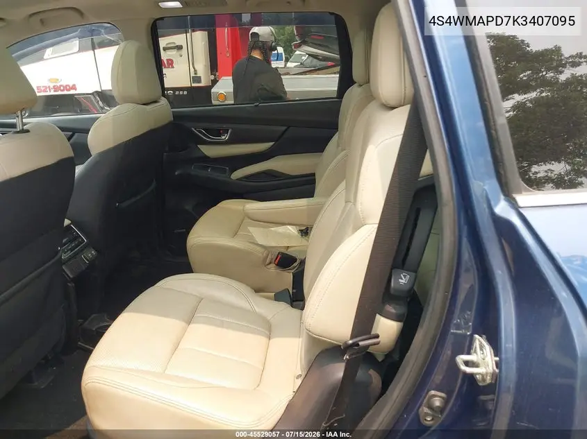 2019 Subaru Ascent Limited VIN: 4S4WMAPD7K3407095 Lot: 45529057