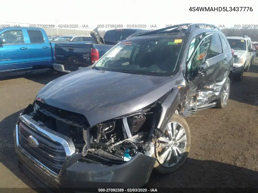 4S4WMAHD5L3437776 2020 Subaru Ascent Premium