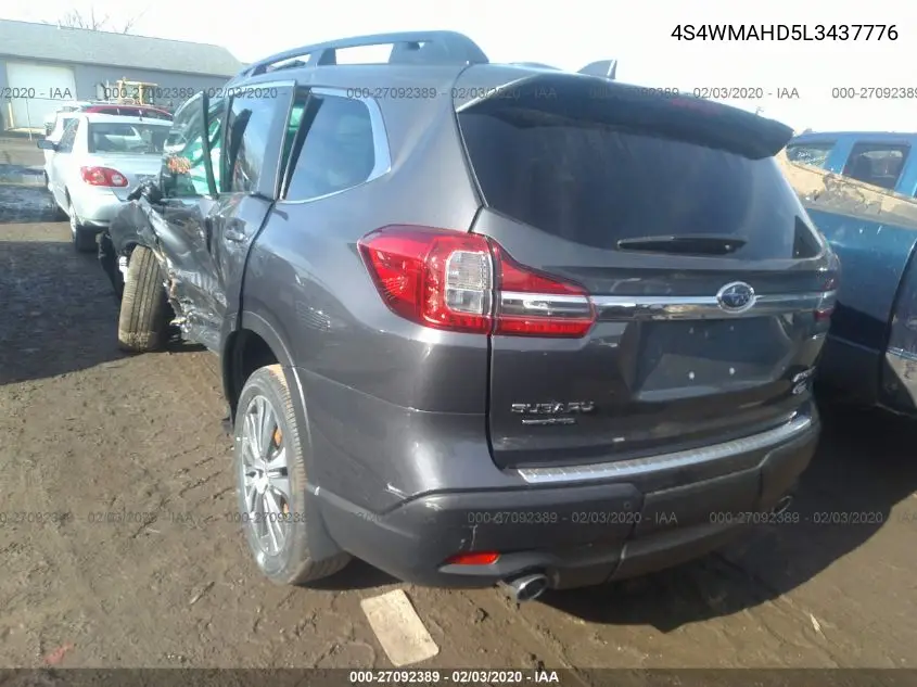 4S4WMAHD5L3437776 2020 Subaru Ascent Premium