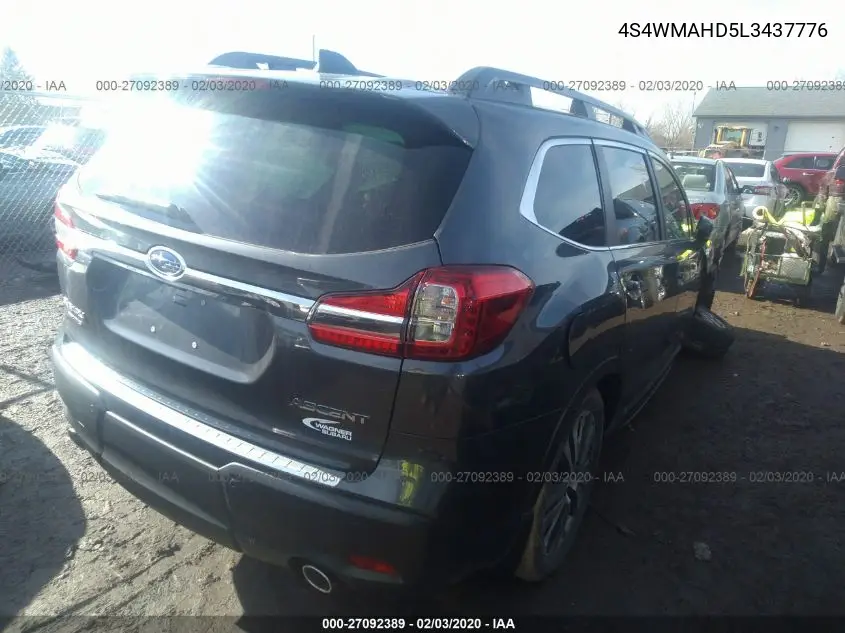 4S4WMAHD5L3437776 2020 Subaru Ascent Premium