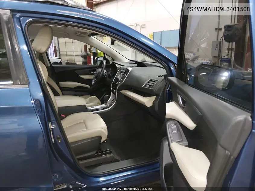 2020 Subaru Ascent Premium VIN: 4S4WMAHD9L3401508 Lot: 45341517