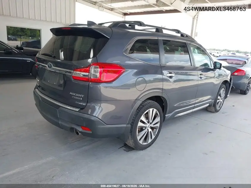 2020 Subaru Ascent Touring VIN: 4S4WMARDXL3468763 Lot: 45419627