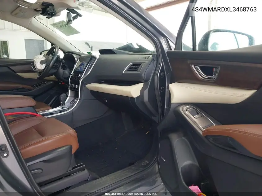 2020 Subaru Ascent Touring VIN: 4S4WMARDXL3468763 Lot: 45419627