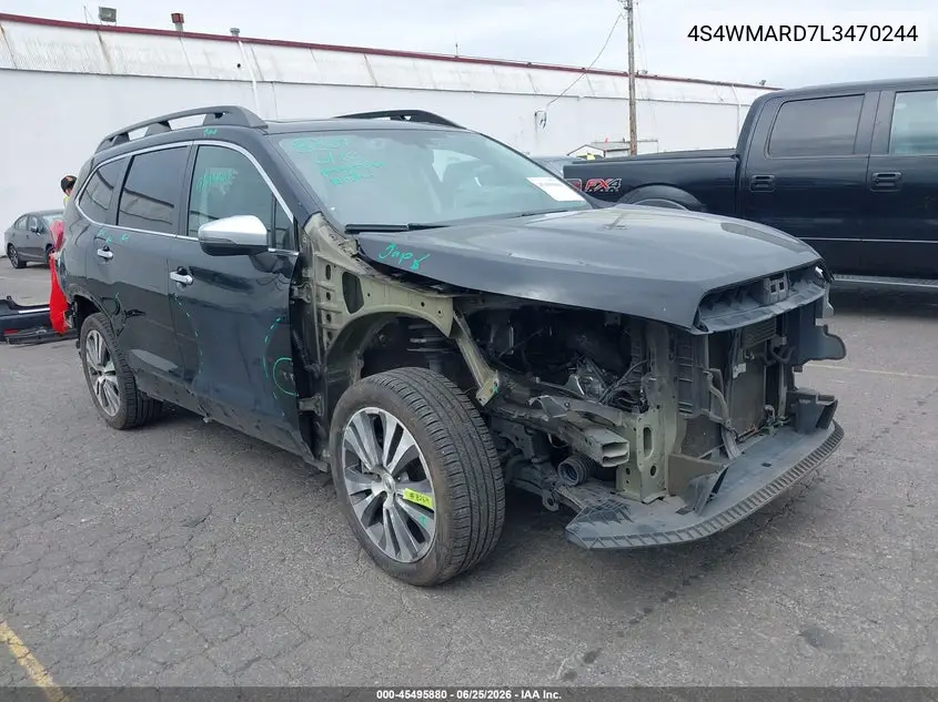 2020 Subaru Ascent Touring VIN: 4S4WMARD7L3470244 Lot: 45495880
