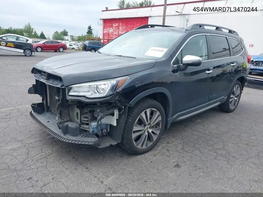 2020 Subaru Ascent Touring VIN: 4S4WMARD7L3470244 Lot: 45495880