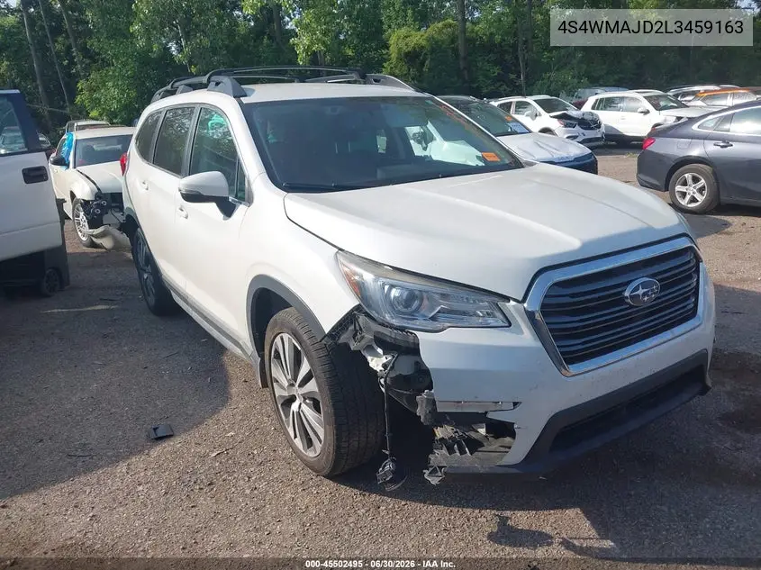 2020 Subaru Ascent Limited VIN: 4S4WMAJD2L3459163 Lot: 45502495