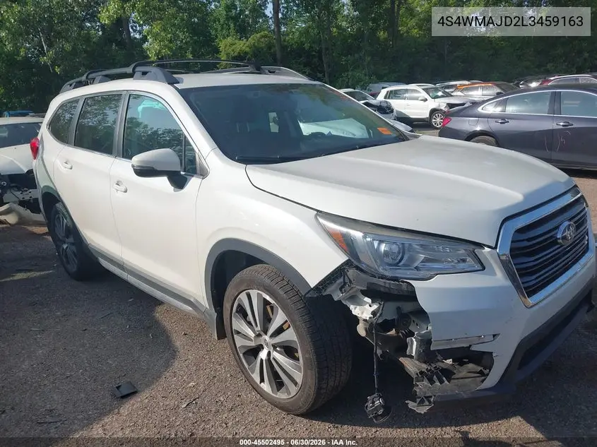 2020 Subaru Ascent Limited VIN: 4S4WMAJD2L3459163 Lot: 45502495