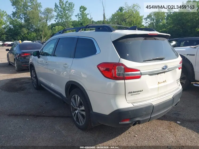 2020 Subaru Ascent Limited VIN: 4S4WMAJD2L3459163 Lot: 45502495
