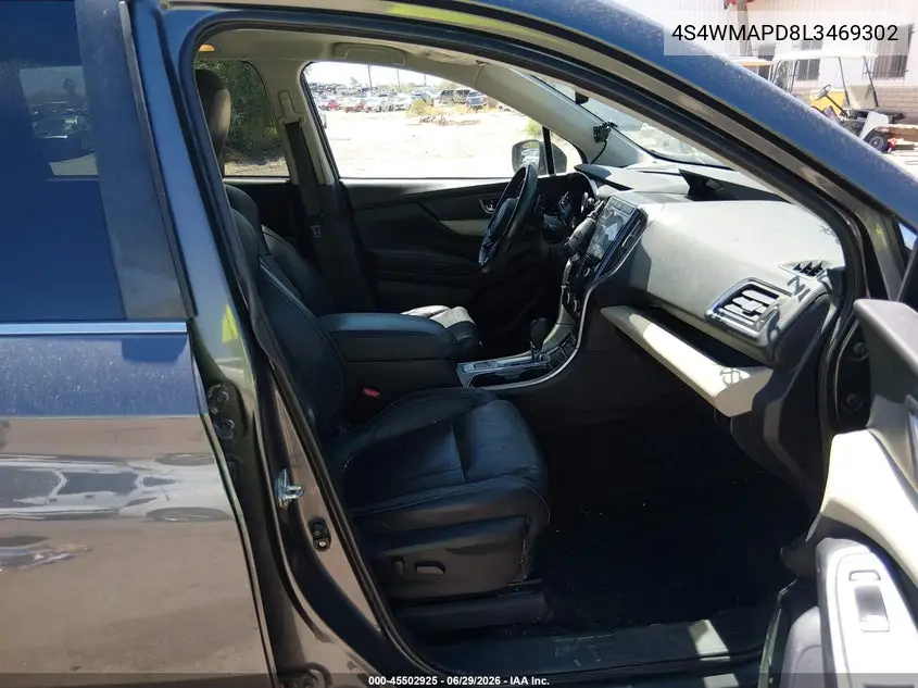 2020 Subaru Ascent Limited VIN: 4S4WMAPD8L3469302 Lot: 45502925
