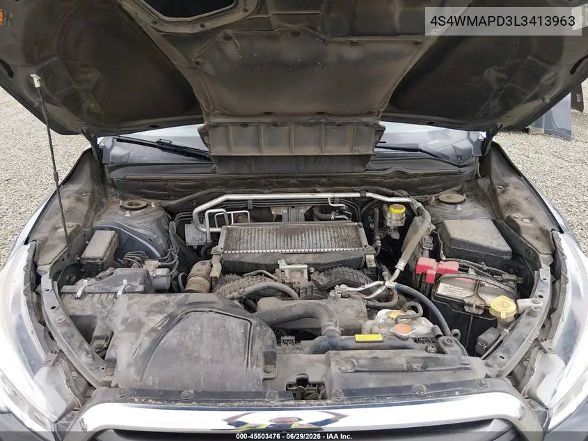 2020 Subaru Ascent Limited VIN: 4S4WMAPD3L3413963 Lot: 45503476