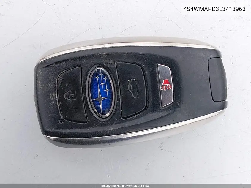 2020 Subaru Ascent Limited VIN: 4S4WMAPD3L3413963 Lot: 45503476