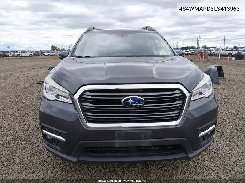 2020 Subaru Ascent Limited VIN: 4S4WMAPD3L3413963 Lot: 45503476