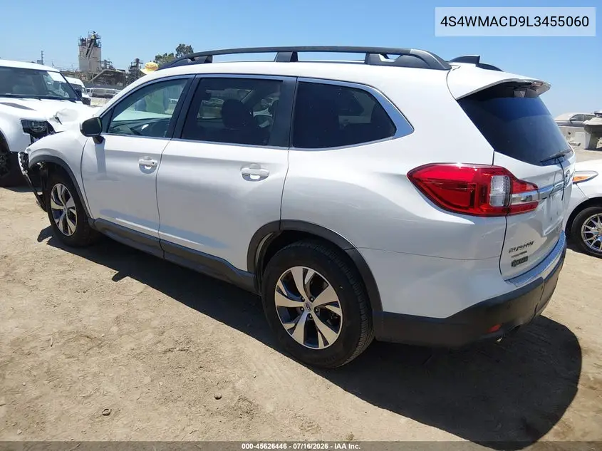 2020 Subaru Ascent Premium VIN: 4S4WMACD9L3455060 Lot: 45626446