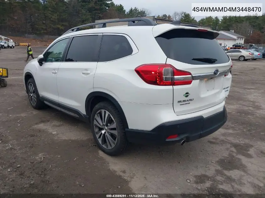 4S4WMAMD4M3448470 2021 Subaru Ascent Limited