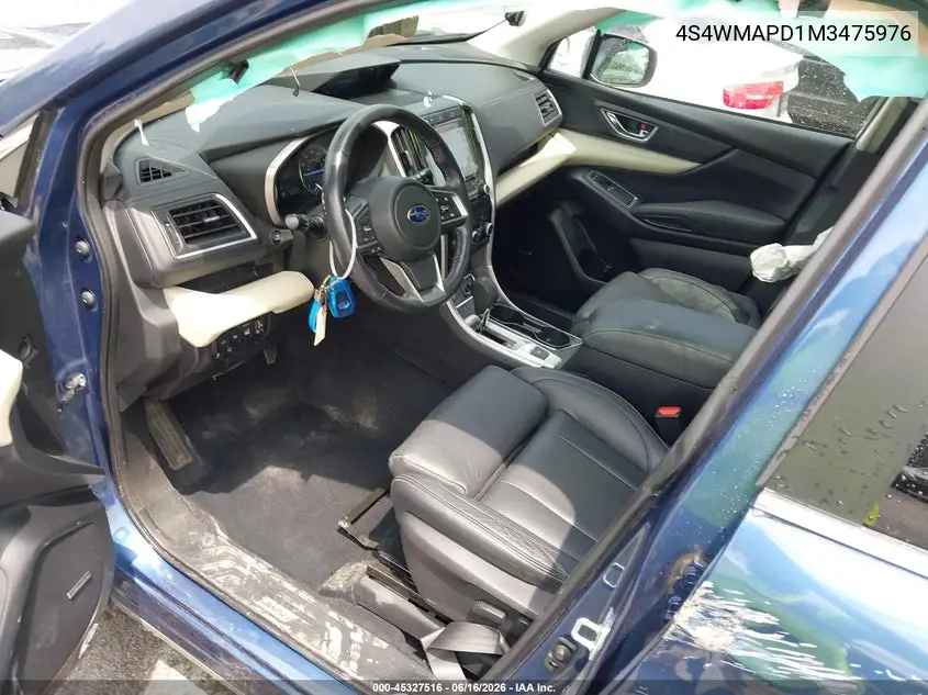2021 Subaru Ascent Limited VIN: 4S4WMAPD1M3475976 Lot: 45327516