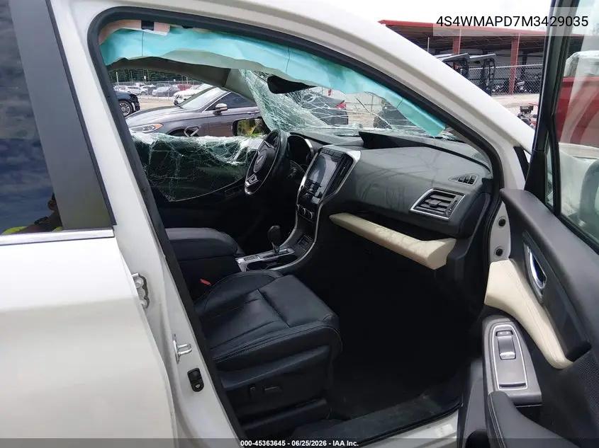 2021 Subaru Ascent Limited VIN: 4S4WMAPD7M3429035 Lot: 45363645