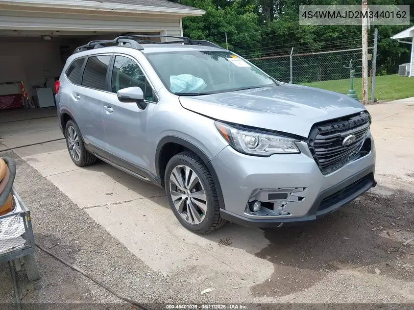 2021 Subaru Ascent Limited VIN: 4S4WMAJD2M3440162 Lot: 45401039