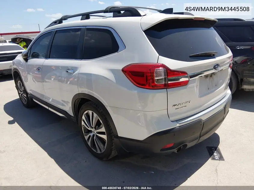2021 Subaru Ascent Touring VIN: 4S4WMARD9M3445508 Lot: 45530748