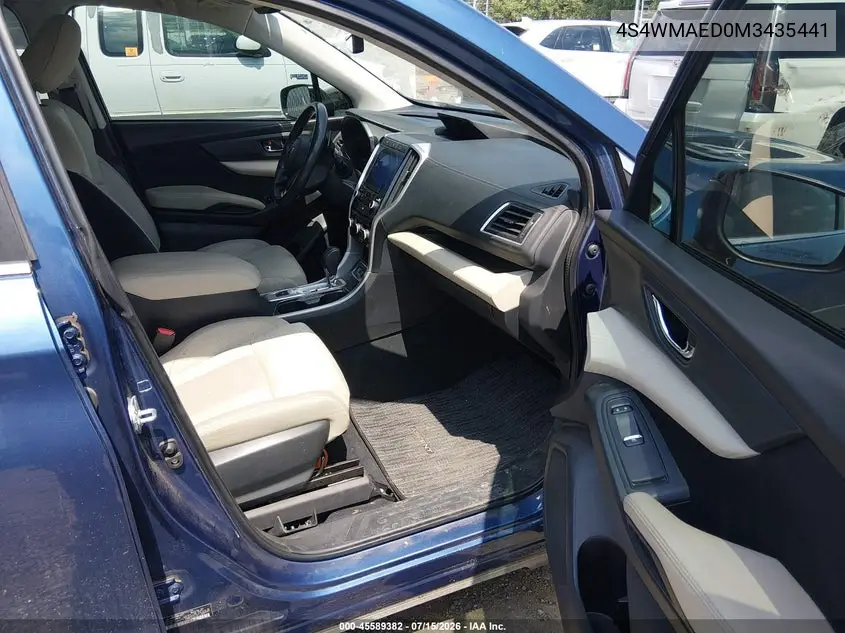2021 Subaru Ascent Premium VIN: 4S4WMAED0M3435441 Lot: 45589382