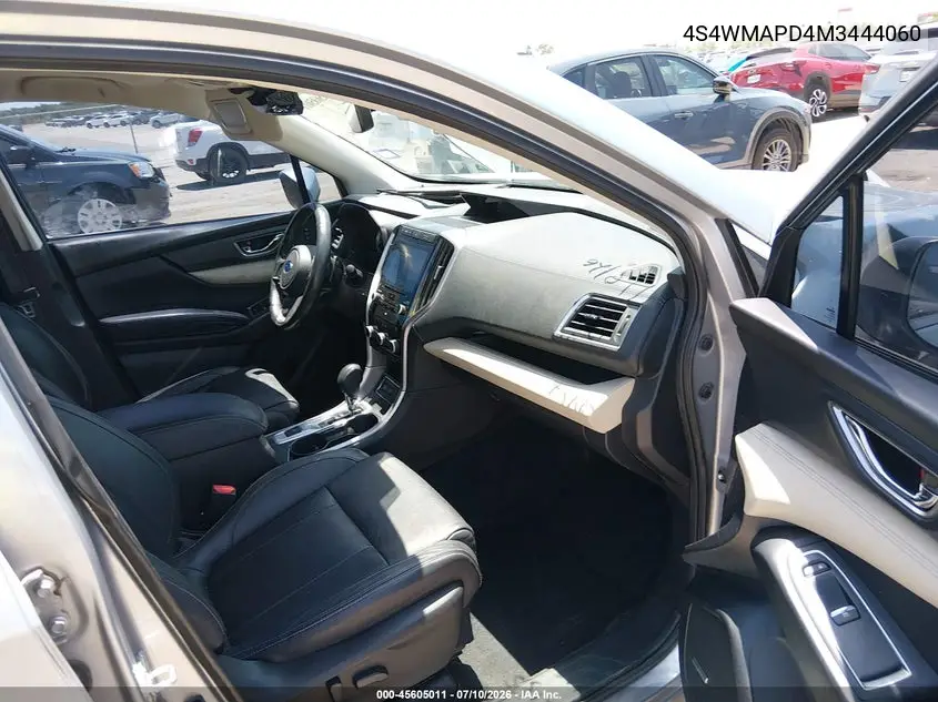 2021 Subaru Ascent Limited VIN: 4S4WMAPD4M3444060 Lot: 45605011