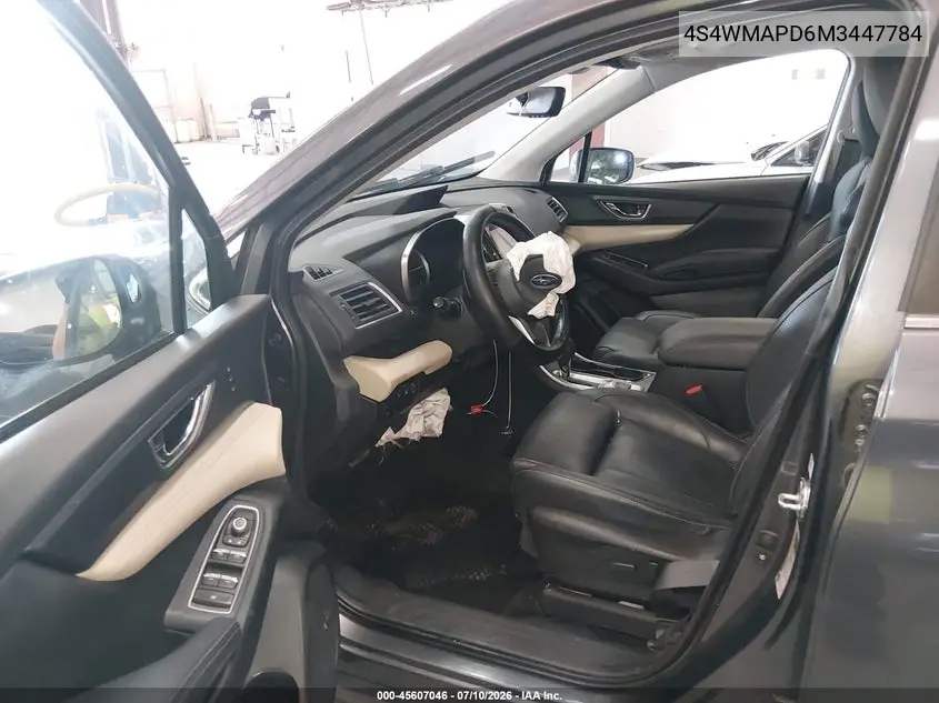 2021 Subaru Ascent Limited VIN: 4S4WMAPD6M3447784 Lot: 45607046