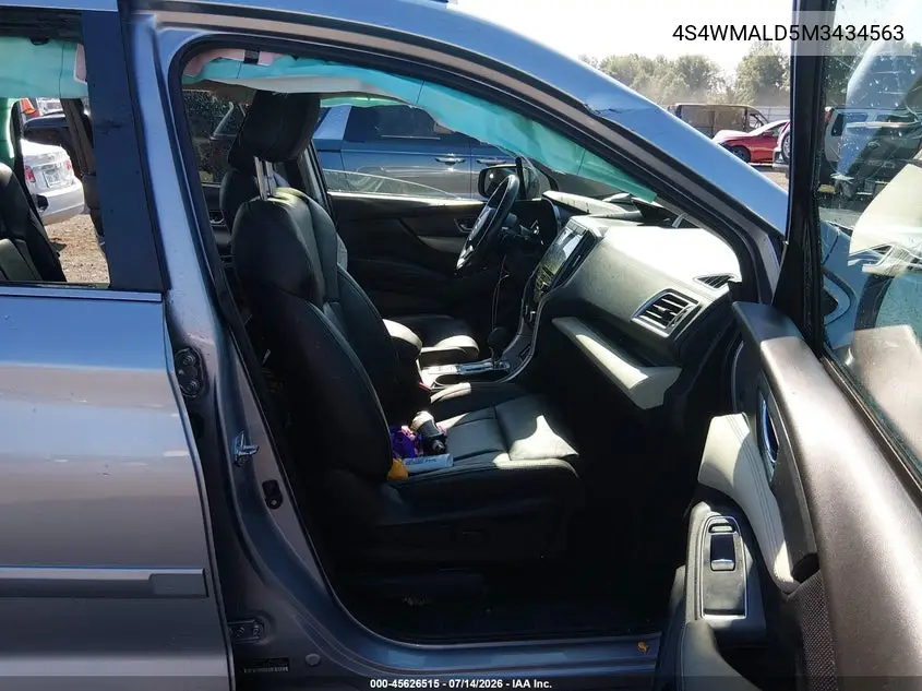2021 Subaru Ascent Limited VIN: 4S4WMALD5M3434563 Lot: 45626515