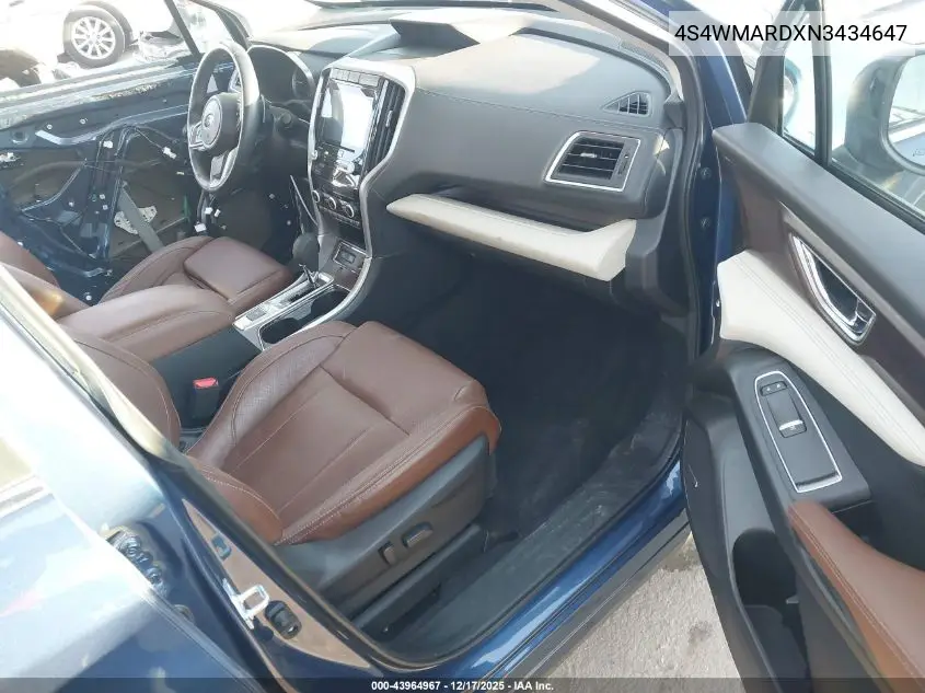 4S4WMARDXN3434647 2022 Subaru Ascent Touring