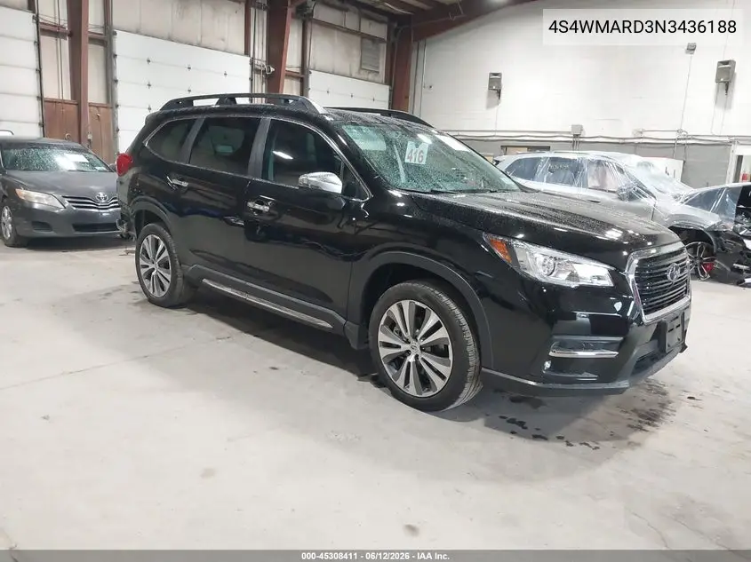 2022 Subaru Ascent Touring VIN: 4S4WMARD3N3436188 Lot: 45308411