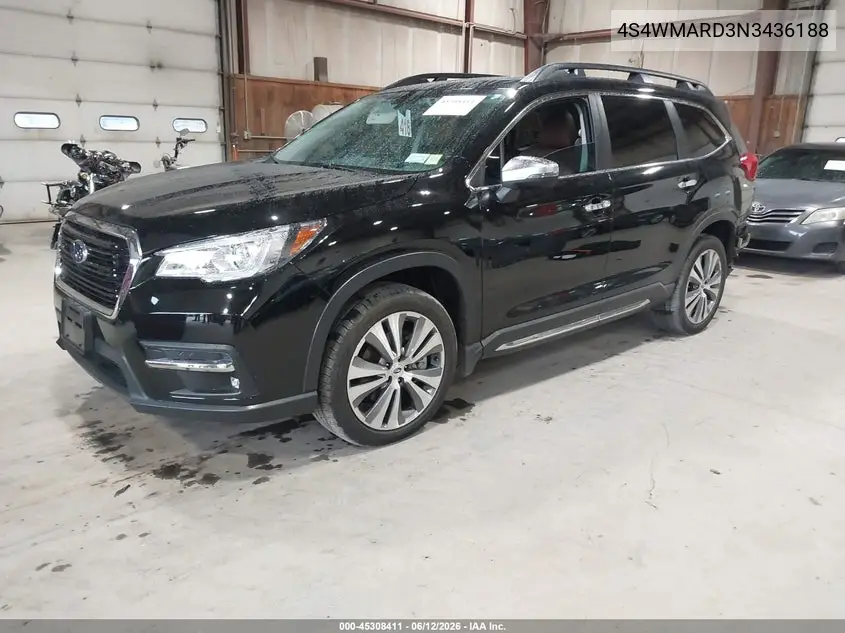 2022 Subaru Ascent Touring VIN: 4S4WMARD3N3436188 Lot: 45308411