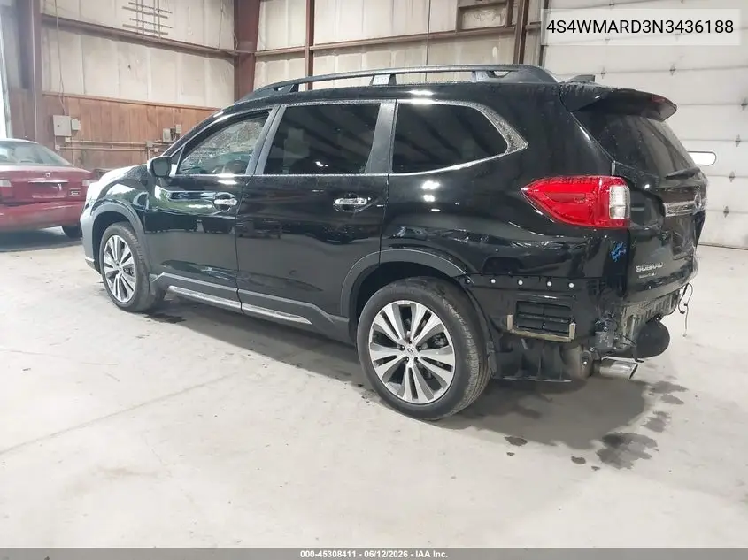 2022 Subaru Ascent Touring VIN: 4S4WMARD3N3436188 Lot: 45308411
