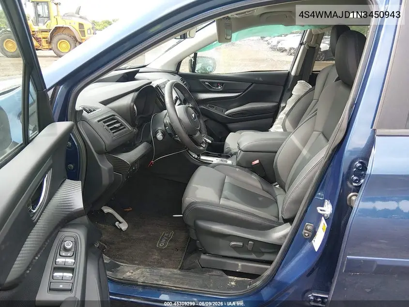 2022 Subaru Ascent Onyx Edition VIN: 4S4WMAJD1N3450943 Lot: 45309299