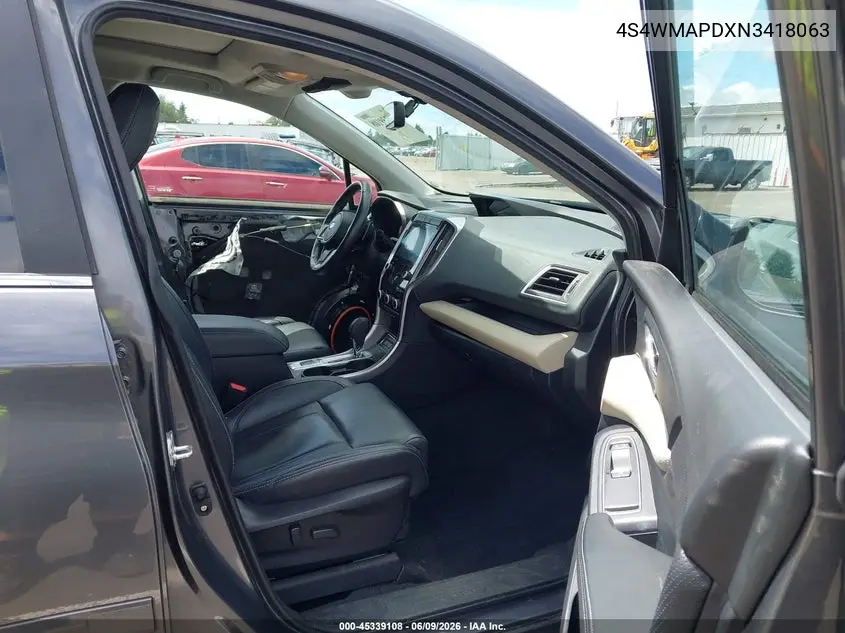 2022 Subaru Ascent Limited VIN: 4S4WMAPDXN3418063 Lot: 45339108