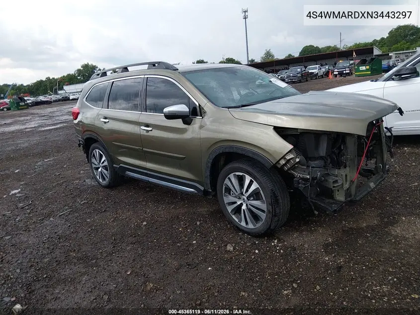 2022 Subaru Ascent Touring VIN: 4S4WMARDXN3443297 Lot: 45365119