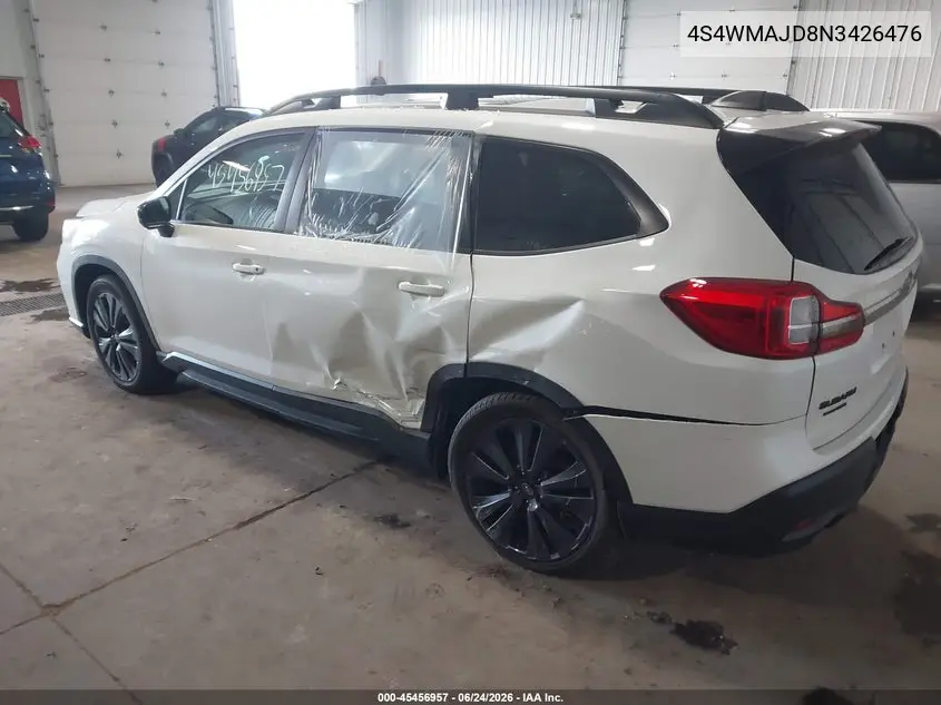2022 Subaru Ascent Onyx Edition VIN: 4S4WMAJD8N3426476 Lot: 45456957