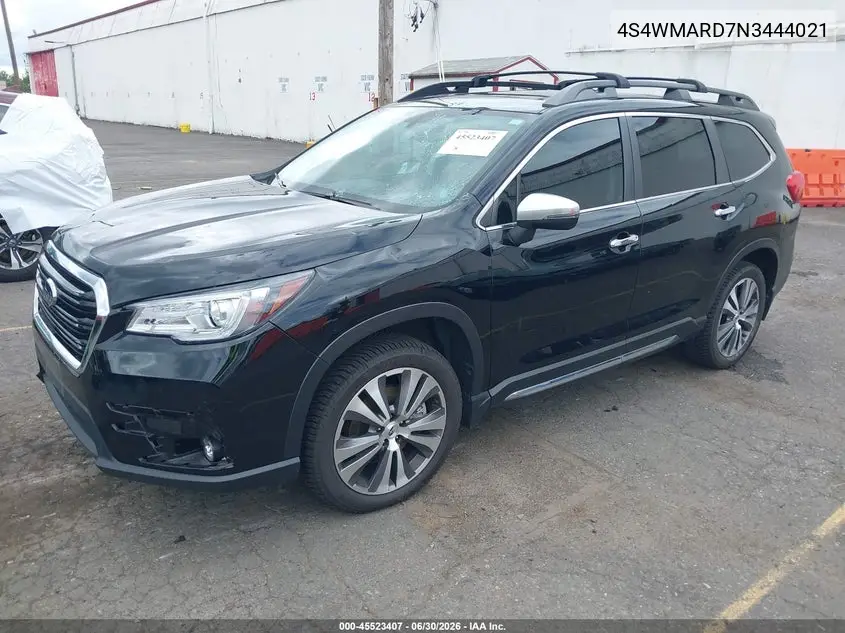 2022 Subaru Ascent Touring VIN: 4S4WMARD7N3444021 Lot: 45523407