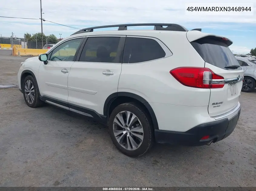 2022 Subaru Ascent Touring VIN: 4S4WMARDXN3468944 Lot: 45655324